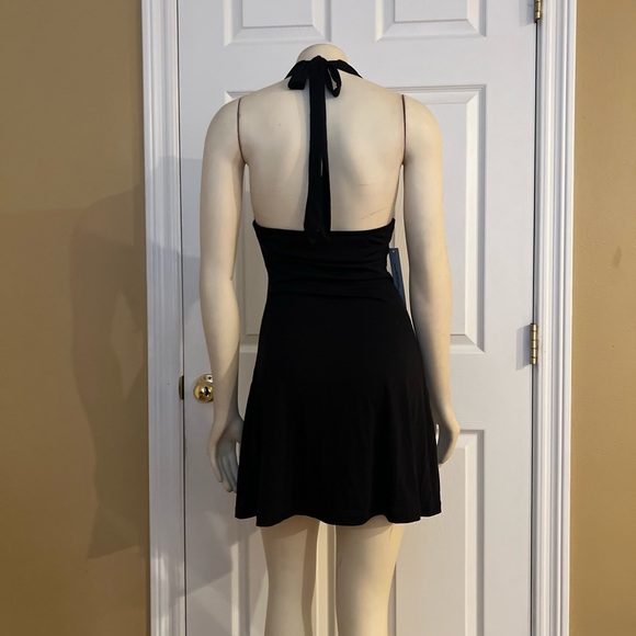 Princess Polly Tinisie Halter Mini Dress Black - Picture 13 of 13
